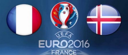Euro 2016: Franta - Islanda, un inedit sfert de finala